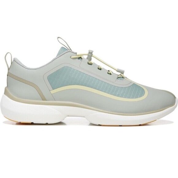 Vionic Guinn Waterproof Walking Sneaker Womens 6.5 Sage Ripstop Arch Support New - Picture 2 of 8